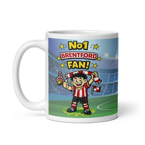 No1 Brentford Fan Mug For Brentford FC Fans