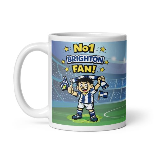 No1 Brighton Fan Mug For Brighton & Hove Albion Fans