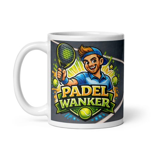 Padel Wanker Mug – Gift For Padel Players