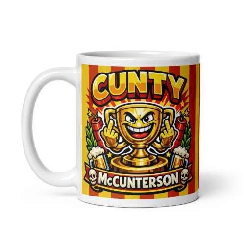 Cunty McCunterson Funny Mug Rude Banter Mugs