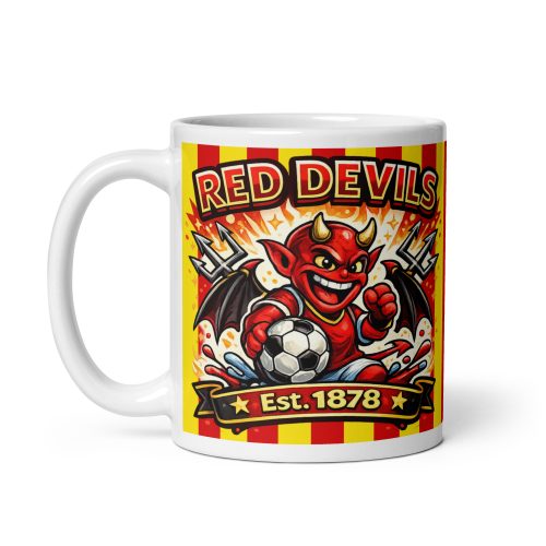 Red Devils Est. 1878 Mug Manchester United Funny Mug