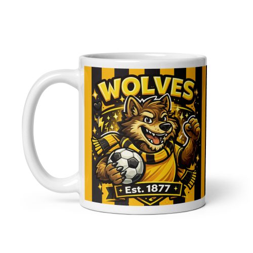 Wolves Est 1877 Mug Gift for Wolves Fans