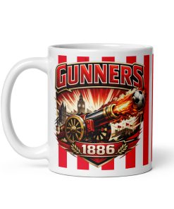 Gunners 1886 Mug Arsenal Gift Mugs