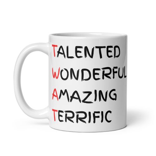 TWAT Mug Funny Gift Mug For Valentines Birthday Xmas