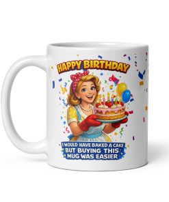 Funny Happy Birthday Gift Mugs