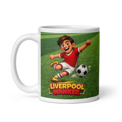 Liverpool Wanker Mug Funny Rude Gift For Liverpool Fans