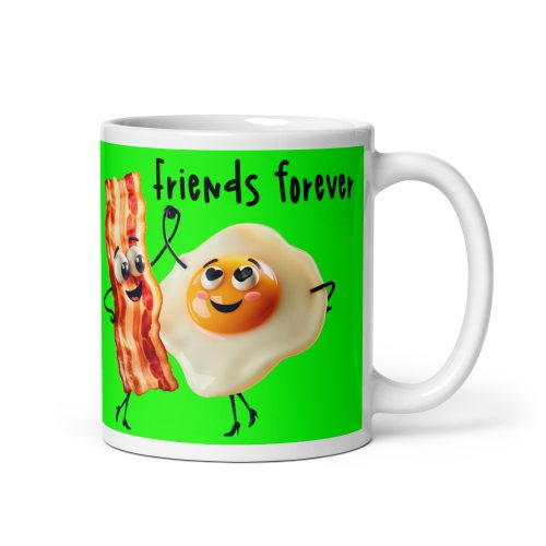 Friends Forever Bacon & Eggs Mug Valentine