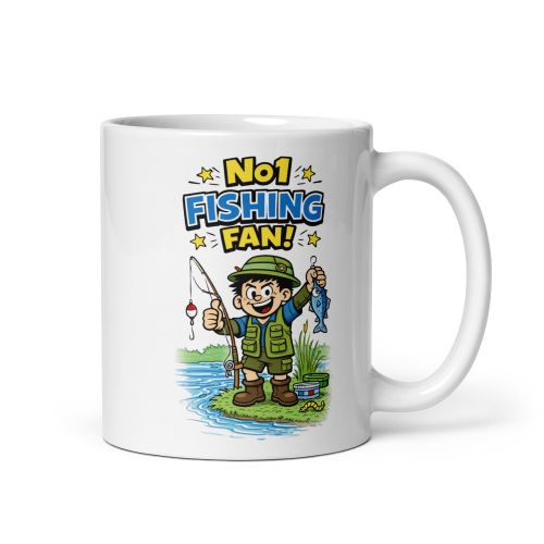 No1 Fishing Fan Mug