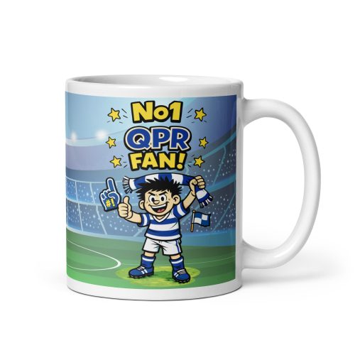 No1 QPR Fans Mug For QPR FC Fans