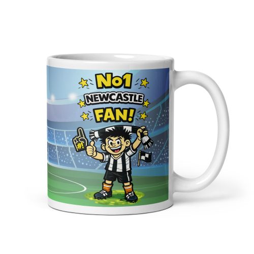 No1 Newcastle United Fan Gift mug for Newcastle United Fans