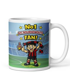 No1 Bournemouth Fan Mug Gift for AFC Bournemouth fans