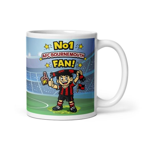 No1 Bournemouth Fan Mug Gift for AFC Bournemouth fans
