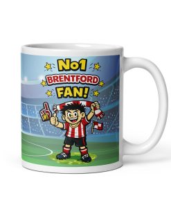 No1 Brentford Fan Mug For Brentford FC Fans