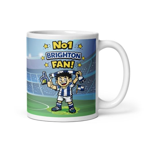 No1 Brighton Fan Mug For Brighton & Hove Albion Fans