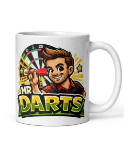 Mr Darts Mug – Funny Gift For Darts Players
