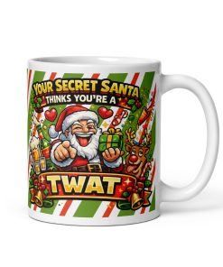 Your Secret Santa Thinks You’re A Twat Mug