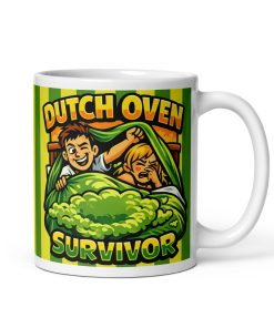 Dutch Oven Survivor Mug Gift For Fart Fans
