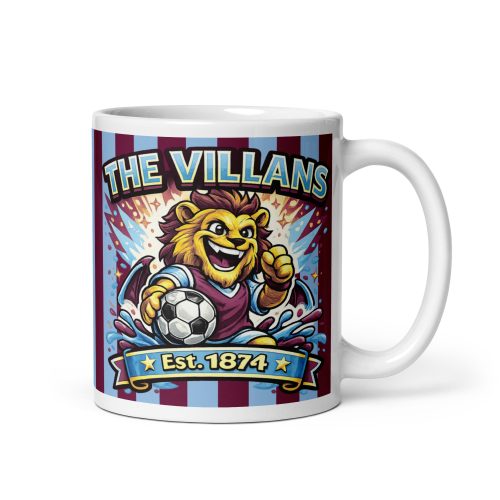 The Villans Mug Est 1874 Aston Villa Gift Mug