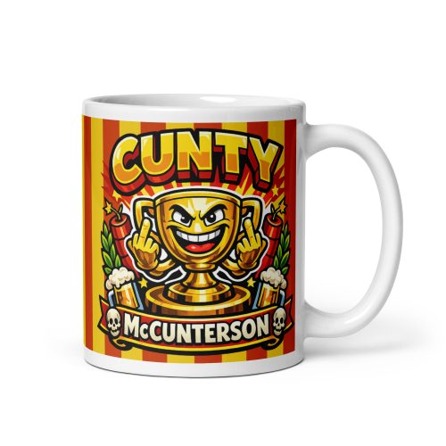 Cunty McCunterson Funny Mug Rude Banter Mugs