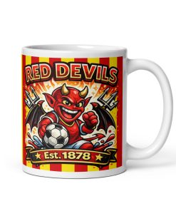 Red Devils Est. 1878 Mug Manchester United Funny Mug