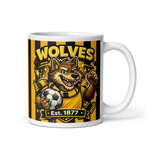 Wolves Est 1877 Mug Gift for Wolves Fans