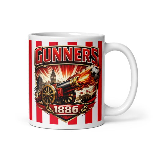 Gunners 1886 Mug Arsenal Gift Mugs