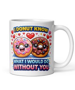 Donut Funny Valentines Mug Gift