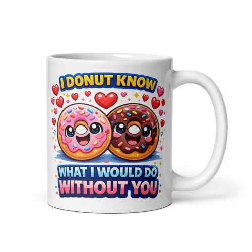 Donut Funny Valentines Mug Gift