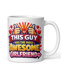 Awesome Girlfriend Funny Valentines Gift Mug