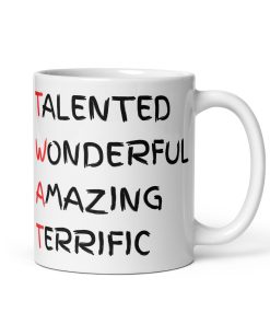 TWAT Mug Funny Gift Mug For Valentines Birthday Xmas