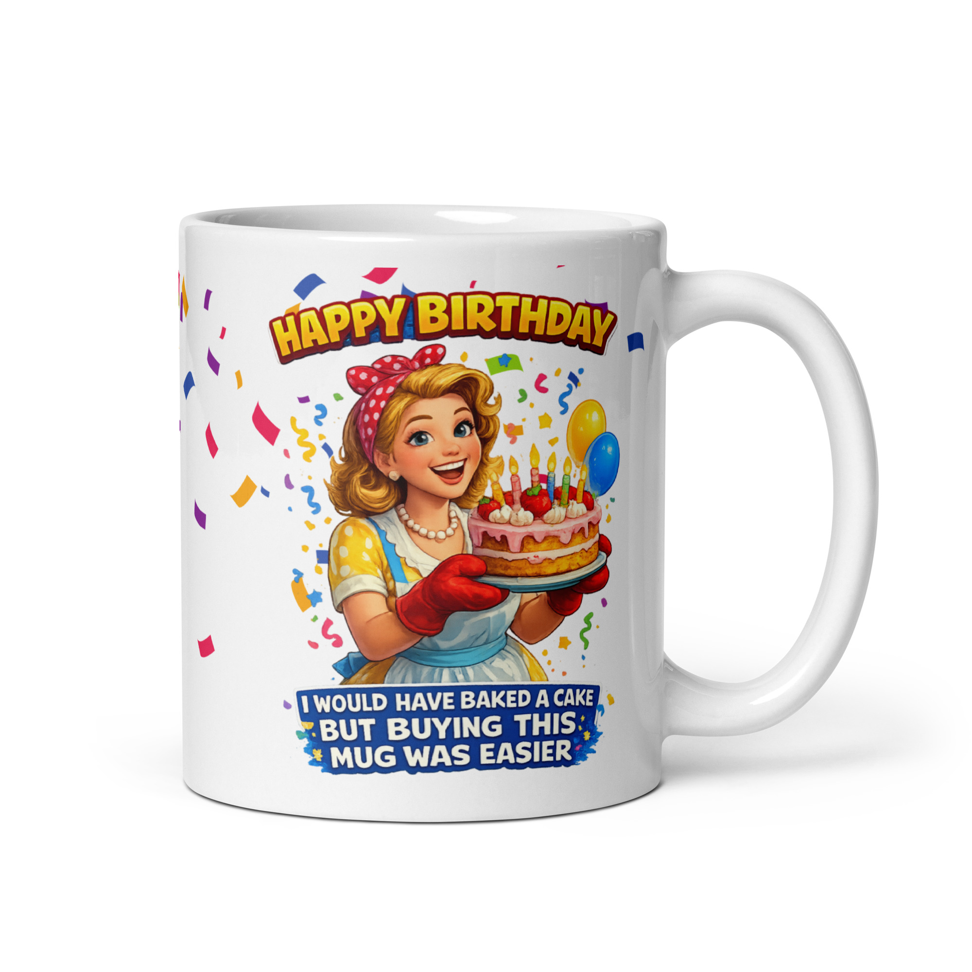 Funny Happy Birthday Gift Mugs