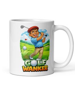 Golf Wanker Funny Banter Cheeky Golf Mug Gift