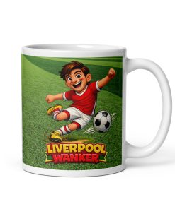 Liverpool Wanker Mug Funny Rude Gift For Liverpool Fans