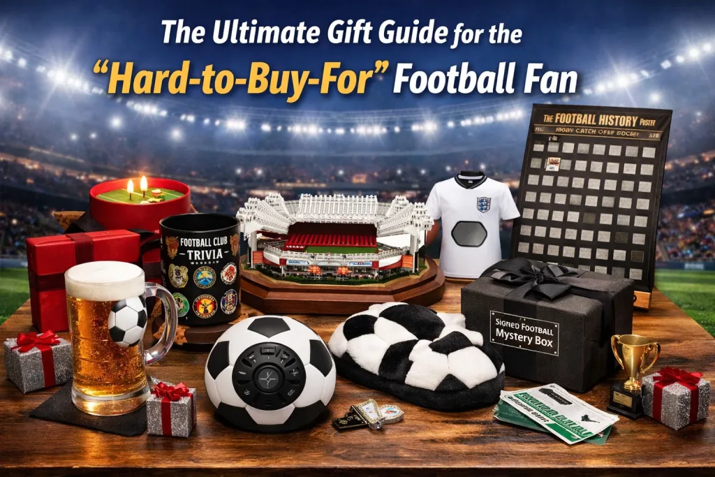 Hard to buy for football fan gifts