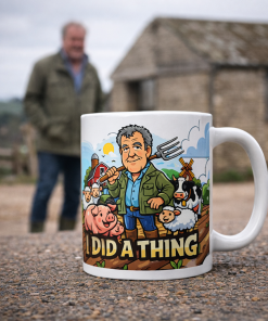 Jeremy Clarkson I Did A Thing Clarkson's Farm Diddly Squat Style Mug