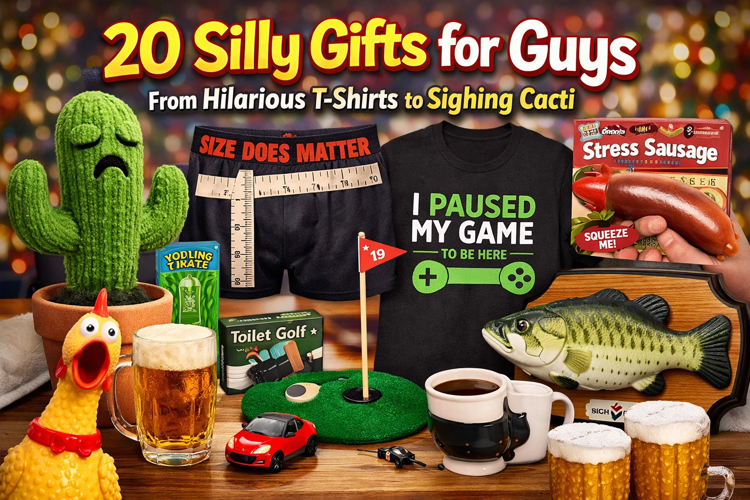 20 Silly Gifts For Guys