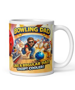 Bowling Dad Mug Bowling Gift For Birthdays Fathers Day