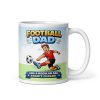 Football Dad Mug Football Gift For Birthdays Fathers Day