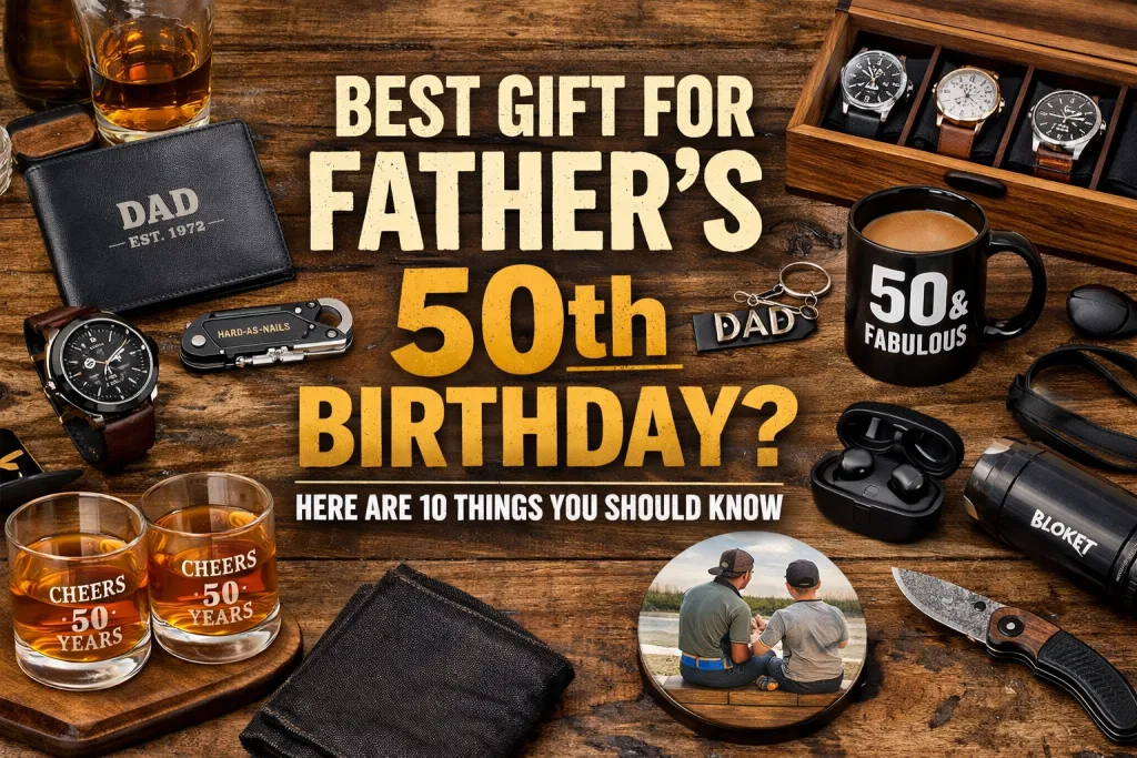 Father 50th Birthday Gift