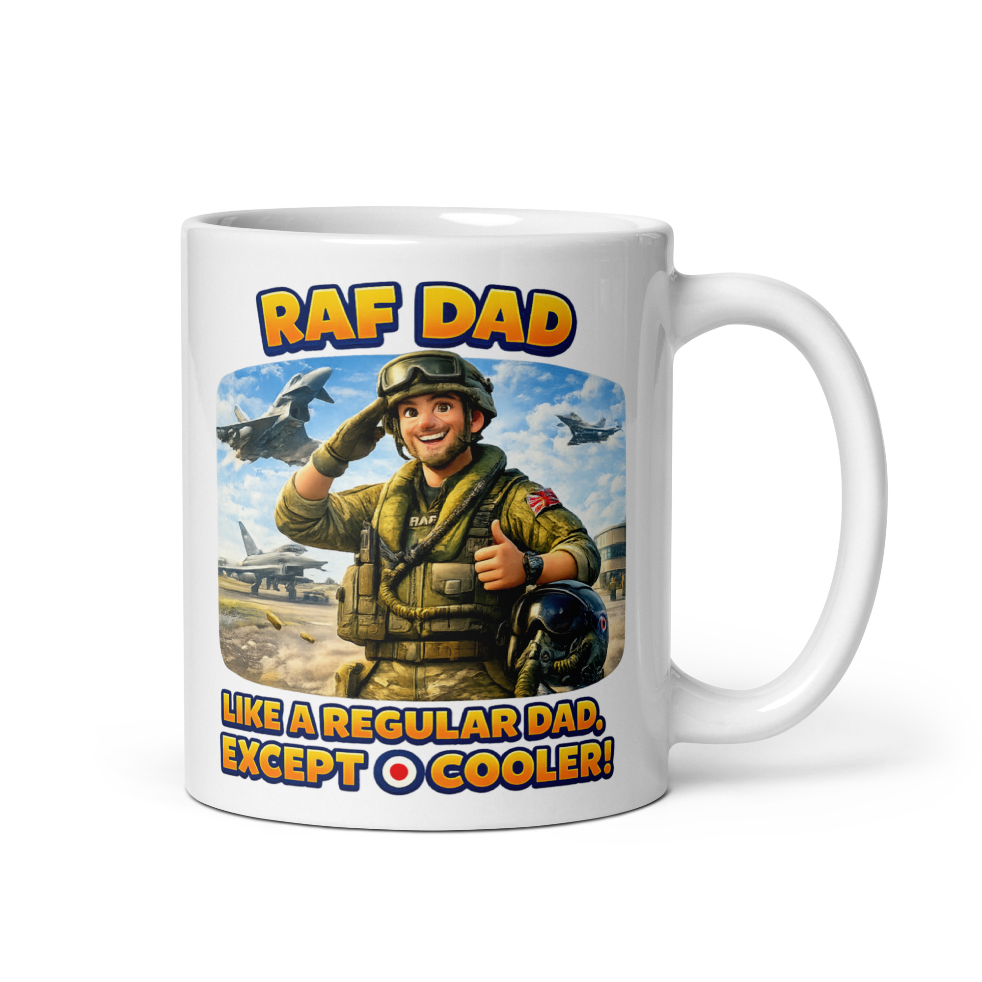 RAF Dad Mug RAF Gift For Birthdays Fathers Day