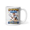 Squash Dad Mug Squash Gift For Birthdays Fathers Day