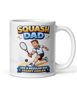 Squash Dad Mug Squash Gift For Birthdays Fathers Day