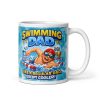 Swimming Dad Mug Swimming Gift For Birthdays Fathers Day