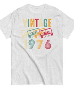 Vintage 1976 T-Shirt Cassette Tape Design