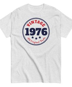 Vintage 1976 All Original Parts T Shirts Gift Idea