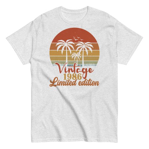 Vintage 1986 Limited Edition Retro T-shirt