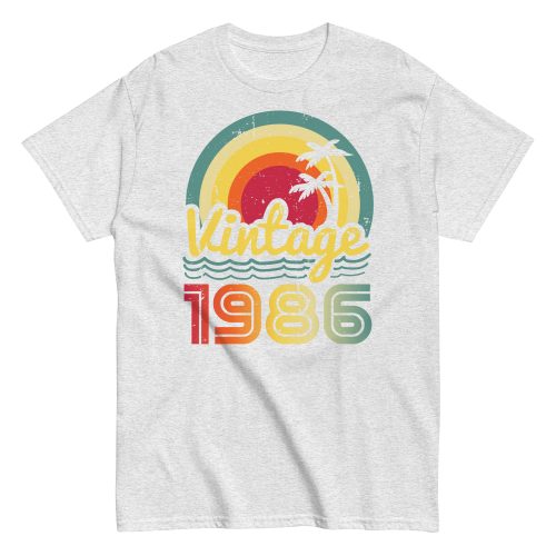 Vintage 1986 Retro Sunset T-shirts