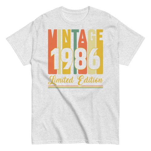 Vintage 1986 Limited Edition T-shirts