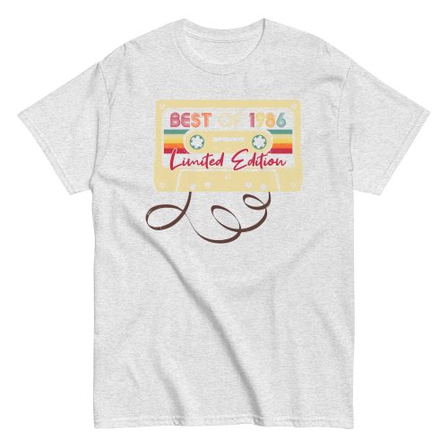 Best of 1986 Limited Edition Cassette Tape T-shirt