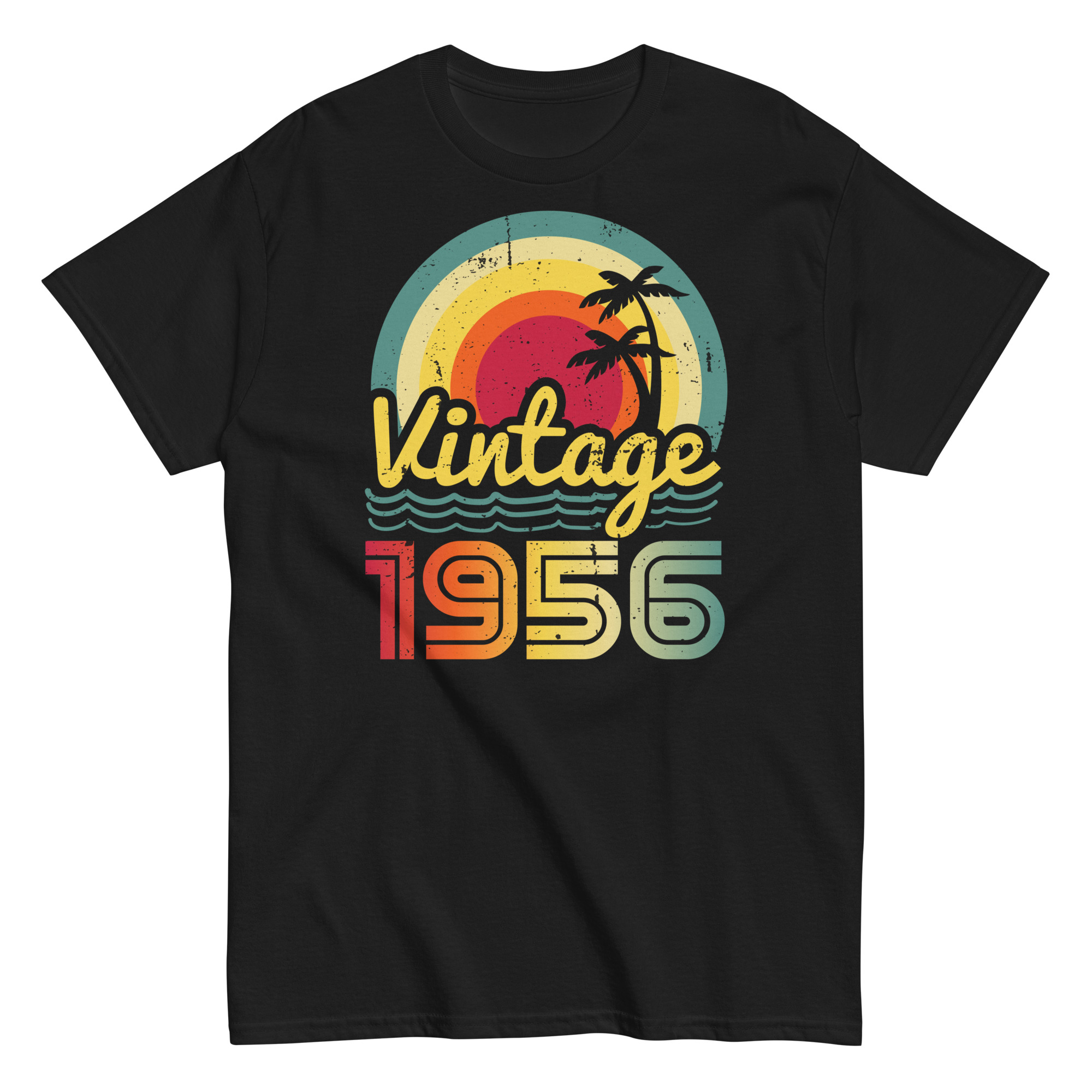 Vintage 1956 T Shirt Birthday Gift for 1956 Birth Year